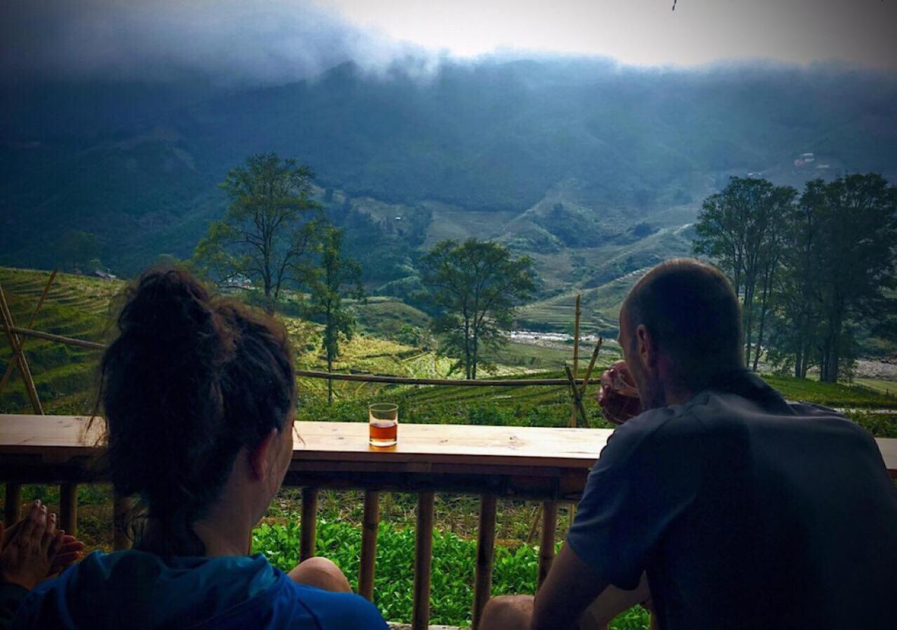 Sapa Hmong Bungalow Homestay Exterior foto